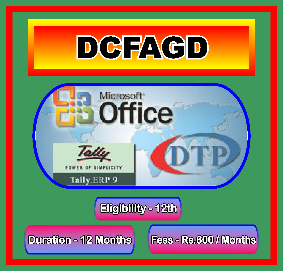 Diploma In Computer Financial Accounting & Graphics Designing